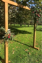 [H-VWARCH] Wedding Arch Wooden Vintage